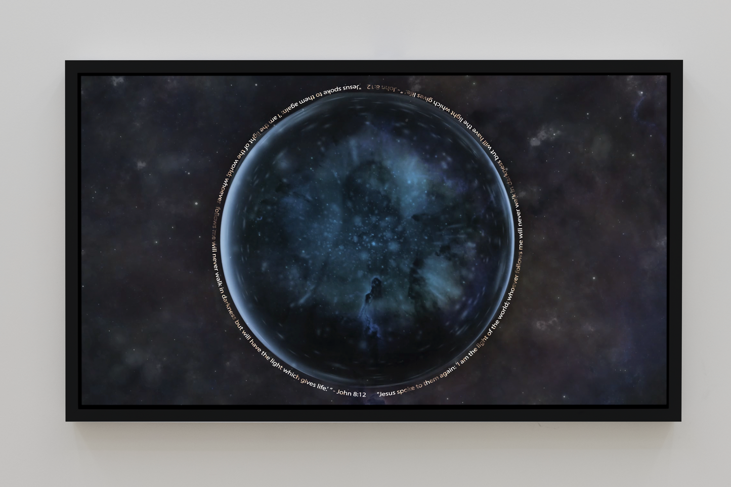 Sapphire Nebula - 1 Chronicles 16:31 (Sold Out)